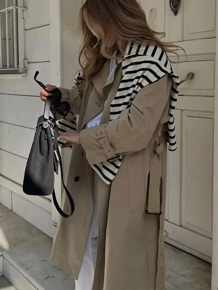 Tess Trenchcoat | Die ideale Übergangsjacke für diese Saison