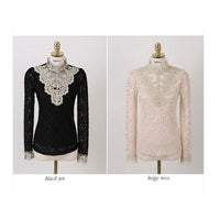 Damenbluse mit Herbststickereien – Elisabeth