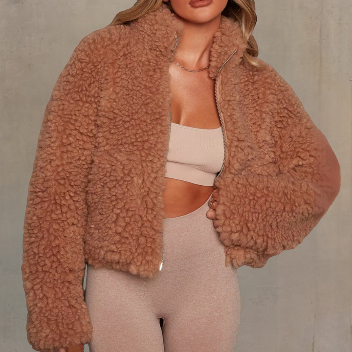 Warme und Weiche Damenjacke - Livia