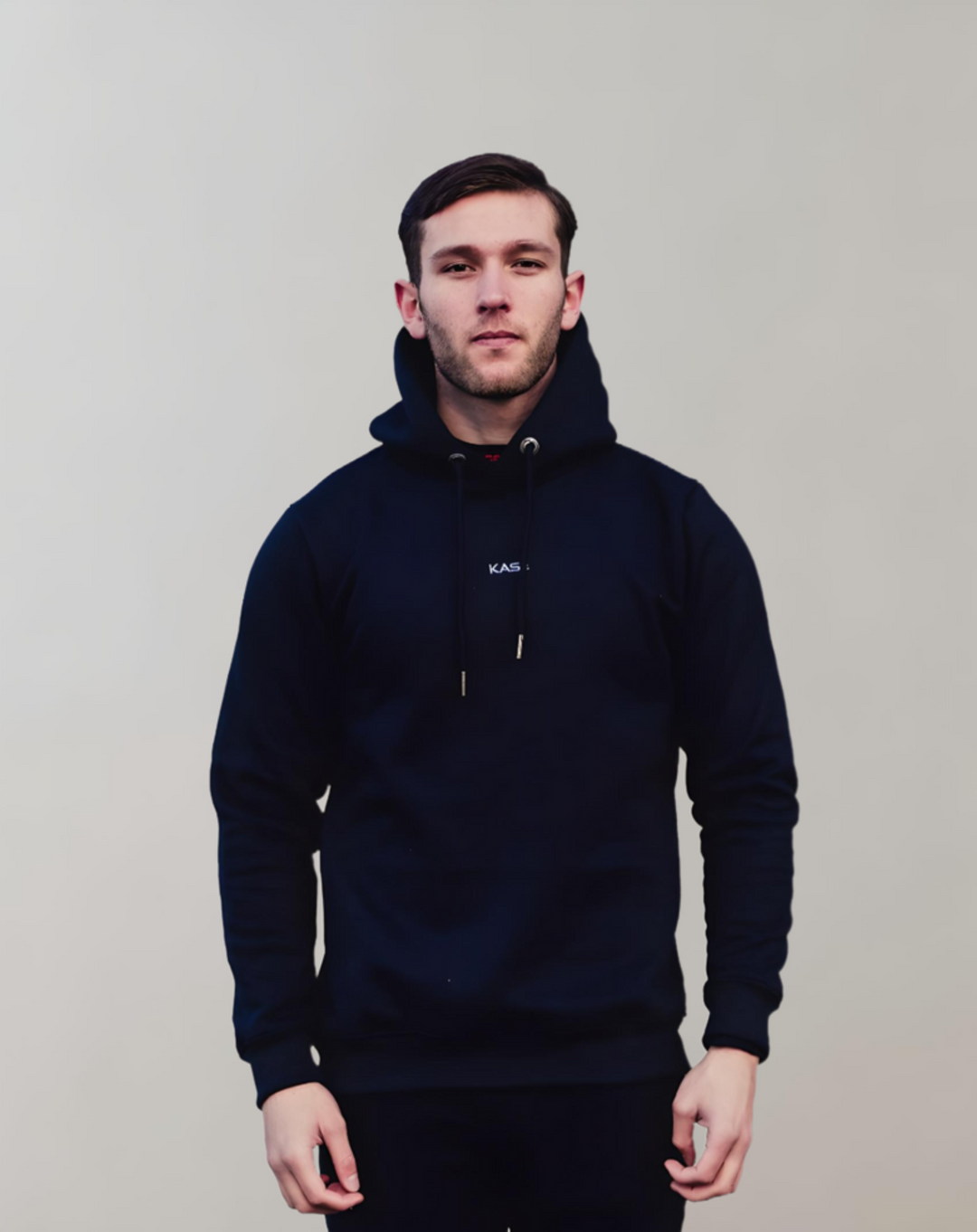 Blauer Hoodie mit DNA-Print - Orion