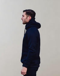 Blauer Hoodie mit DNA-Print - Orion