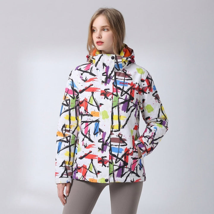 Damen Skijacke Mit Kapuze - Kaylee