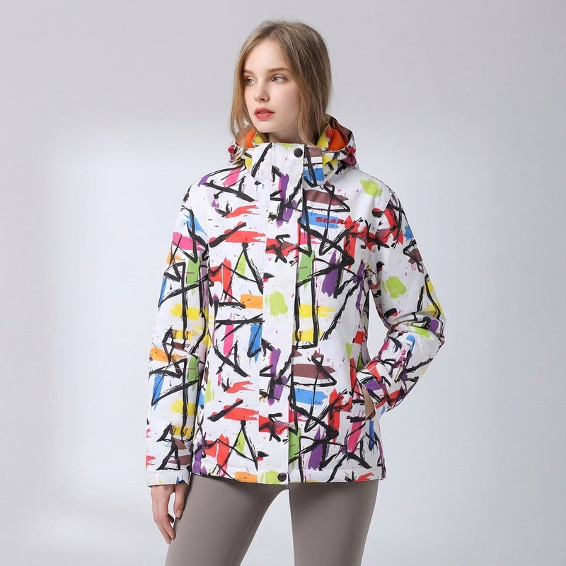 Damen Skijacke Mit Kapuze - Kaylee