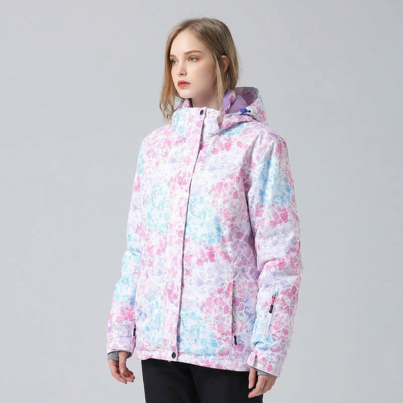 Damen Skijacke Mit Kapuze - Kaylee