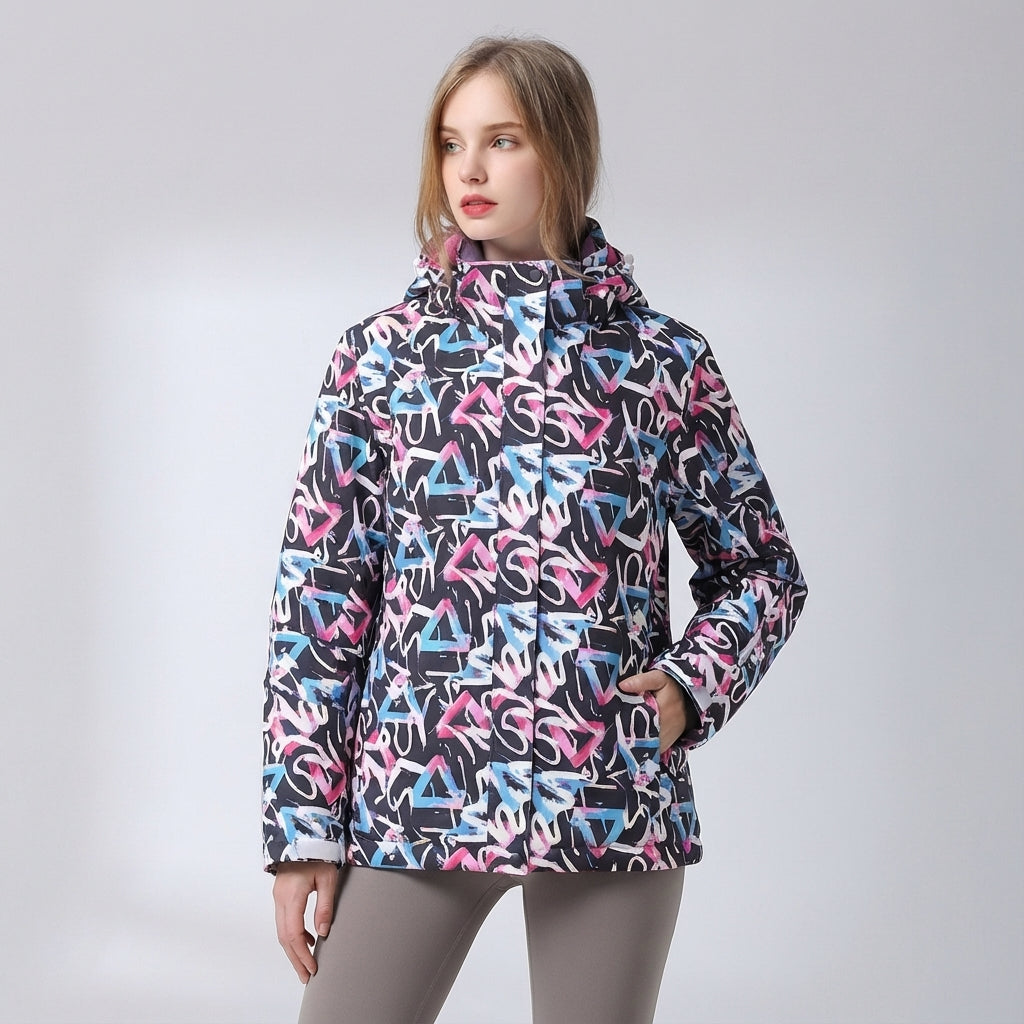 Damen Skijacke Mit Kapuze - Kaylee