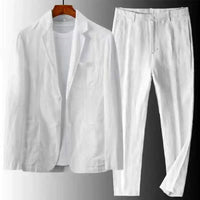 Urbanes Casual Leinen-Set für Herren - Simon