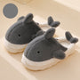 Weiche Plüsch Hai Hausschuhe - SnugShark
