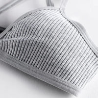 Crossed Bra | With Deep V-Neckline