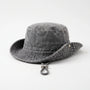 Denim hoed met brede rand - Peaknox