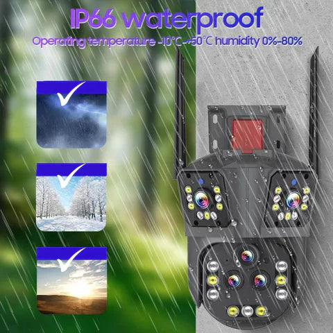 10K WiFi Security Camera with 20MP, 20x Zoom – DualGuard Ultra 10K