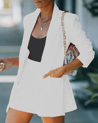 Trendiges Blazer-Set mit Shorts – Vielseitig & stylisch – Larissa