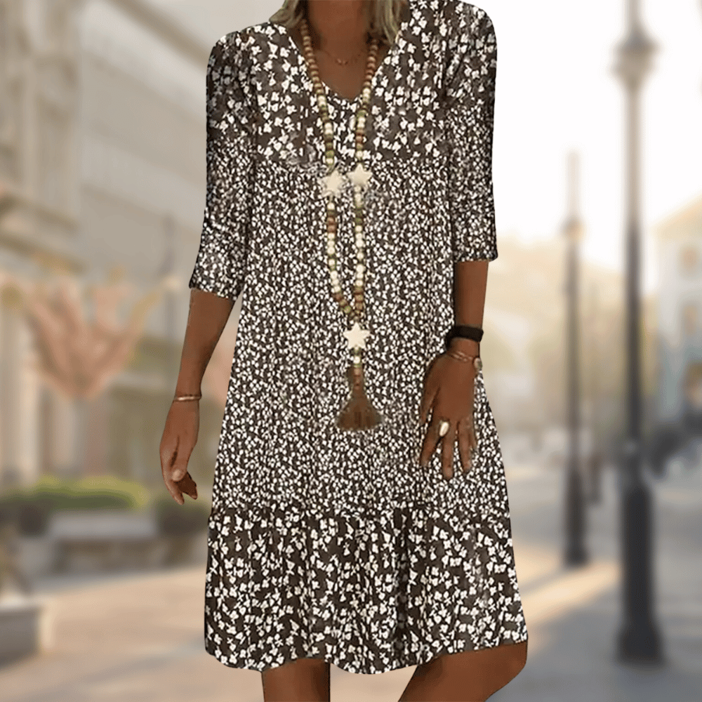 Sommerkleid inspiriert von Solarenergie – Soleil