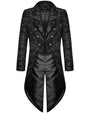 Herren Gothic Jacke mit Brokatmuster - Victor