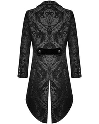 Herren Gothic Jacke mit Brokatmuster - Victor