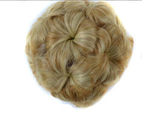 Blumenförmige Haarklammer mit Hairextension – Fiora