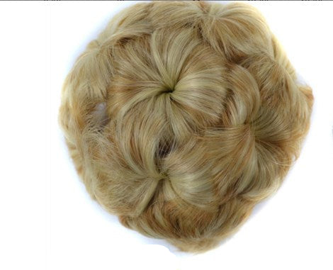 Blumenförmige Haarklammer mit Hairextension – Fiora