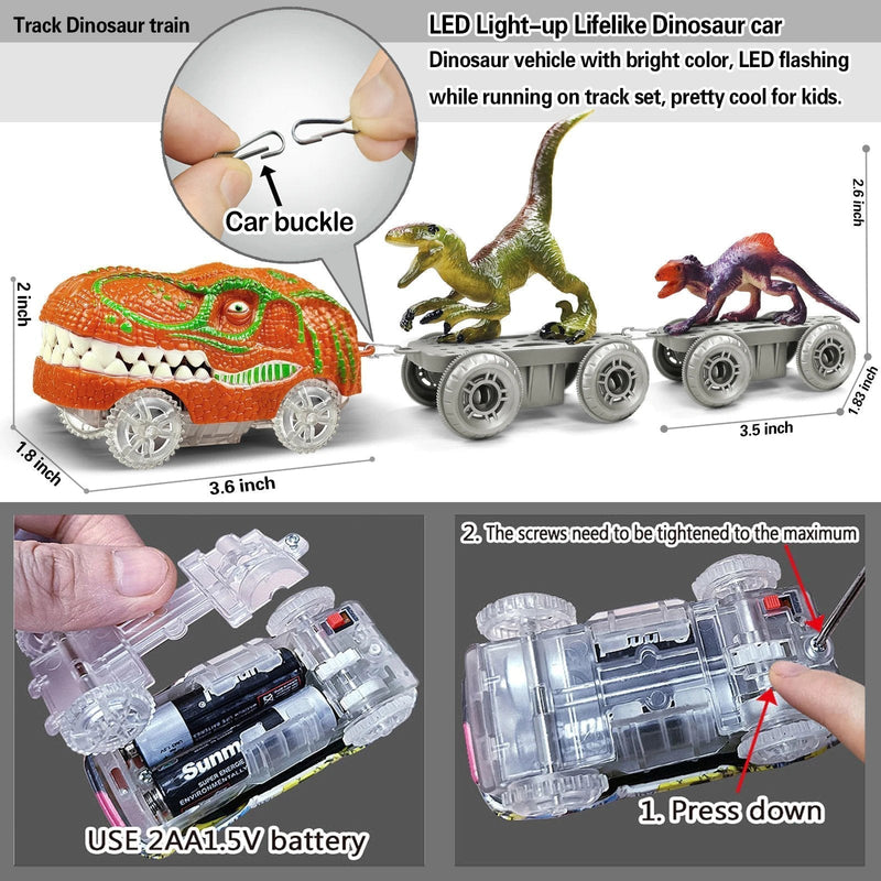 Eisenbahn Spielset – DinoTrack