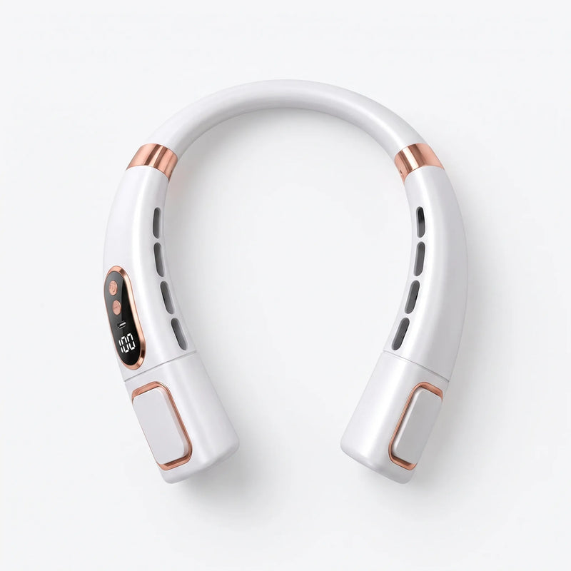 Draagbare Bladloze USB Nekventilator Voor Onderweg - Nexflow