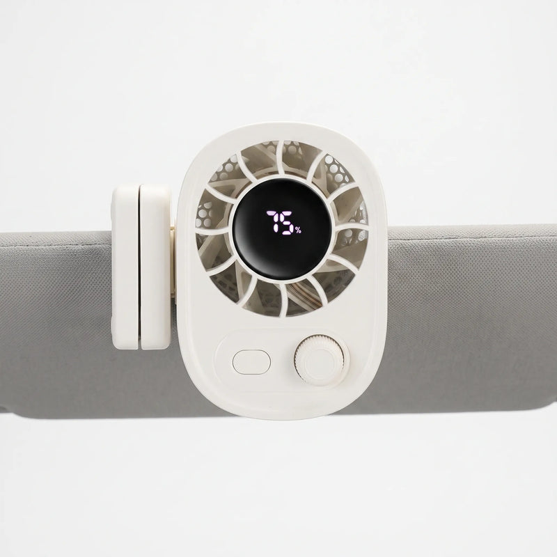 Draagbare Clipventilator Met Display - Aeroclip