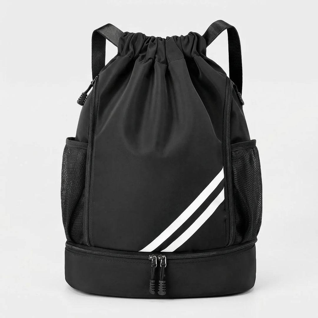 Drawstring Sports Backpack With Wet Compartment -  Zyphoar
