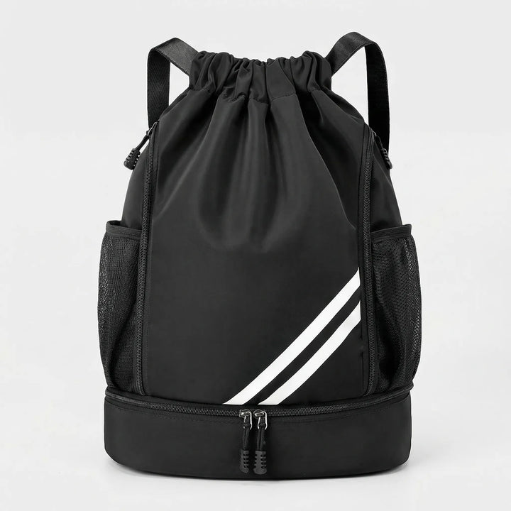 Drawstring Sports Backpack With Wet Compartment -  Zyphoar