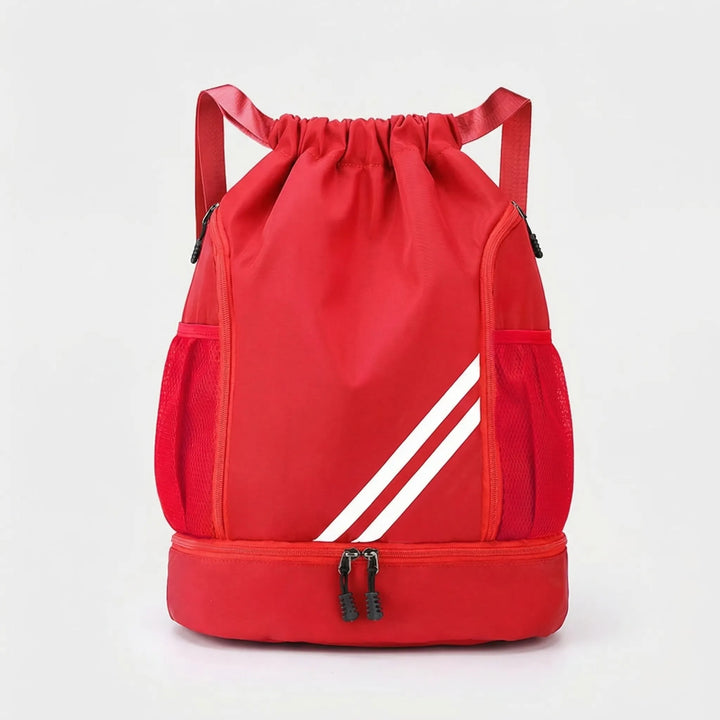 Drawstring Sports Backpack With Wet Compartment -  Zyphoar
