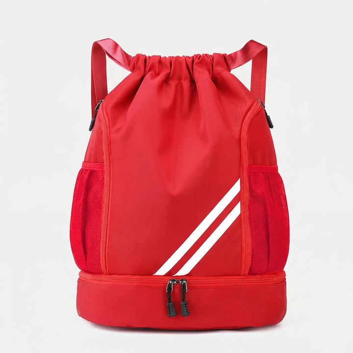 Drawstring Sports Backpack With Wet Compartment -  Zyphoar