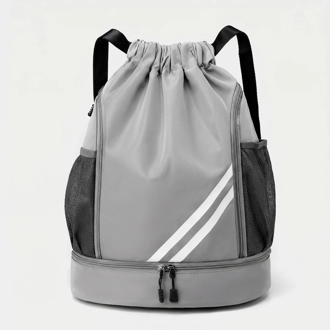 Drawstring Sports Backpack With Wet Compartment -  Zyphoar