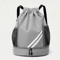Drawstring Sports Backpack With Wet Compartment -  Zyphoar