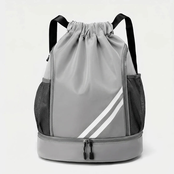 Drawstring Sports Backpack With Wet Compartment -  Zyphoar