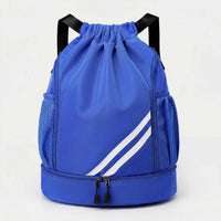 Drawstring Sports Backpack With Wet Compartment -  Zyphoar