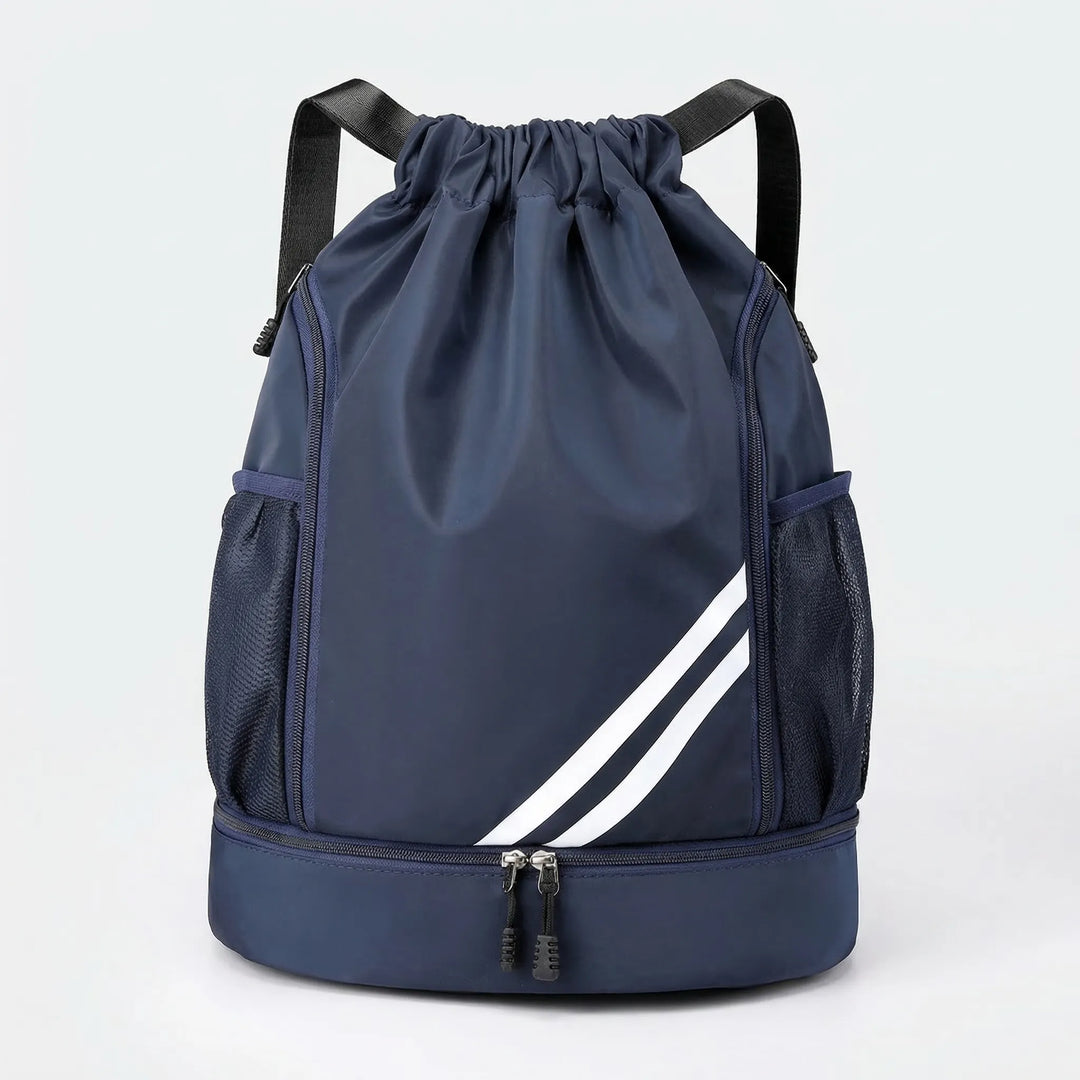 Drawstring Sports Backpack With Wet Compartment -  Zyphoar