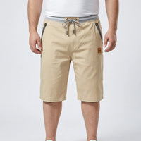 Drawstring Waist Bermuda Shorts - Saul