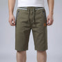 Drawstring Waist Bermuda Shorts - Saul