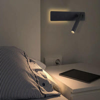 Rotating LED Reading Wall Light with Swivel Spot and Dual Switches 5