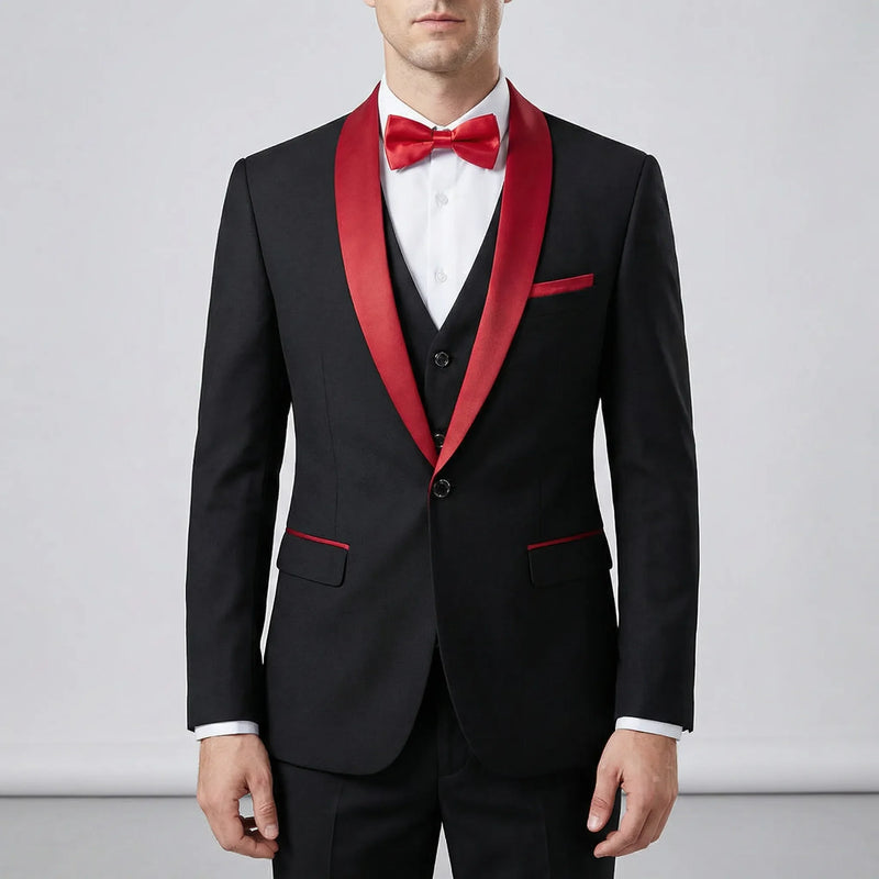 Dreiteiliger Slim-Fit-Anzug - Hennes