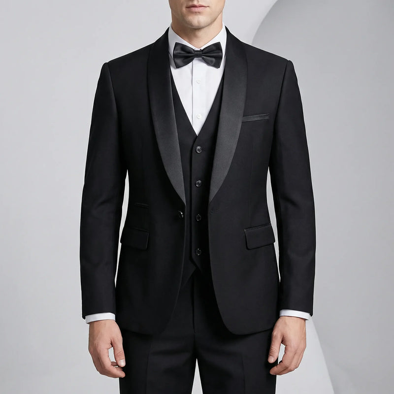 Dreiteiliger Slim-Fit-Anzug - Hennes