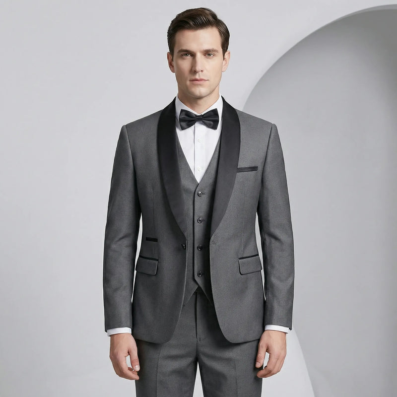 Dreiteiliger Slim-Fit-Anzug - Hennes
