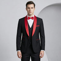Dreiteiliger Slim-Fit-Anzug - Hennes