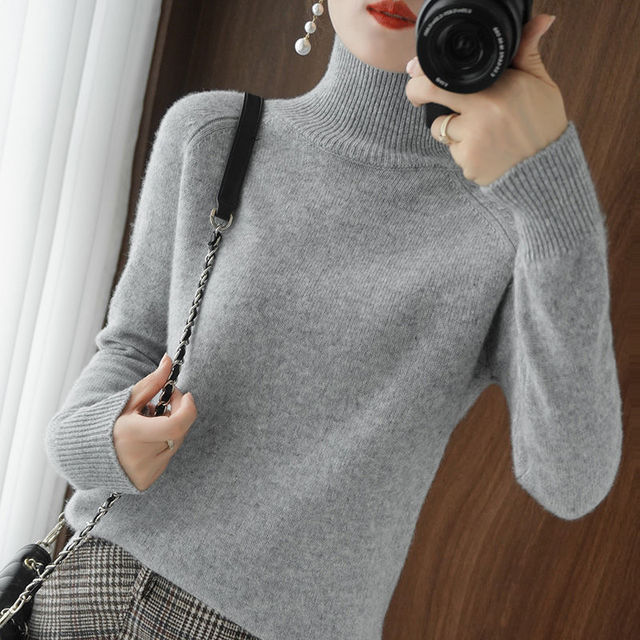 Warmer Rollkragenpullover für Damen - Celeste