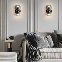 Minimalistische doppelte LED-Wandleuchte – Lumis Duo