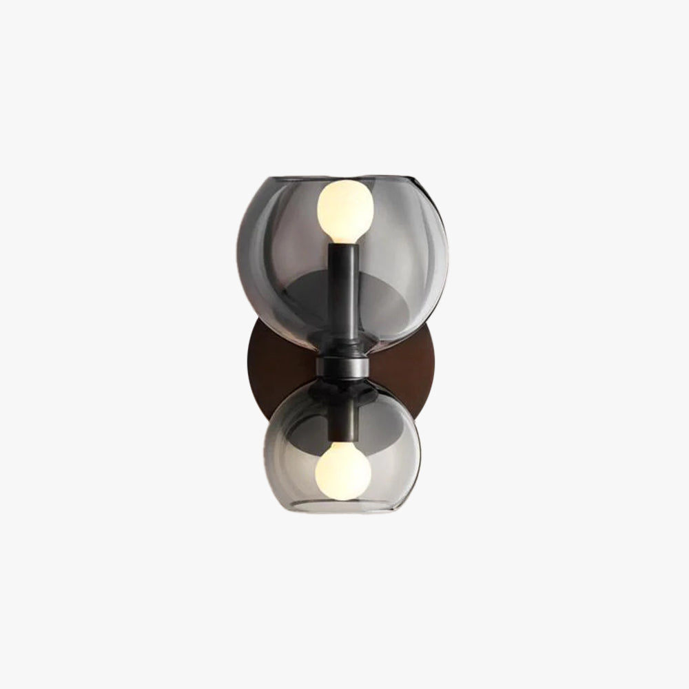 Minimalistische doppelte LED-Wandleuchte – Lumis Duo