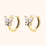 Kristall-Schmetterlings-Ohrringe - Auryn