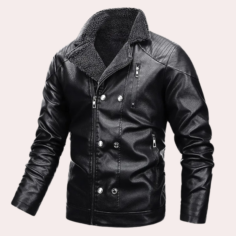 Robuste Herren-Motorradjacke mit funktionalem Design - Ronan