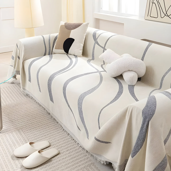 Reversible Sofa Cover - LuxeFlip