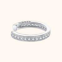Rhinestone Hoop Earring - Luna