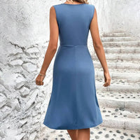 Ärmelloses Midi-Sommerkleid – Jolie