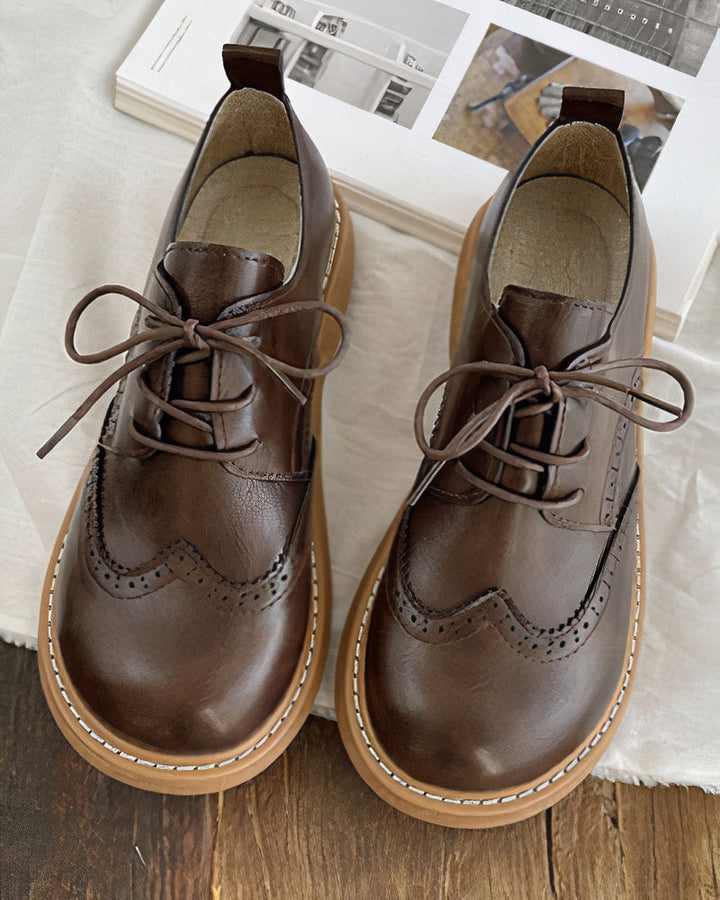 Retro Oxford-Schuhe für Damen – Isadora