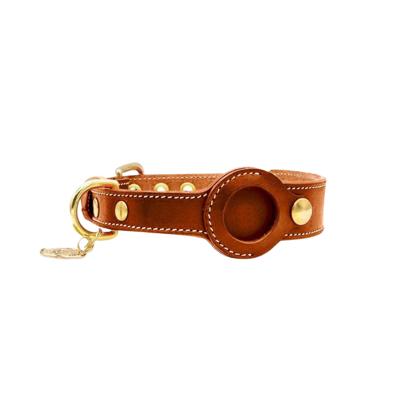 Stilvolles AirTag Halsband für Haustiere - PurrTrack™