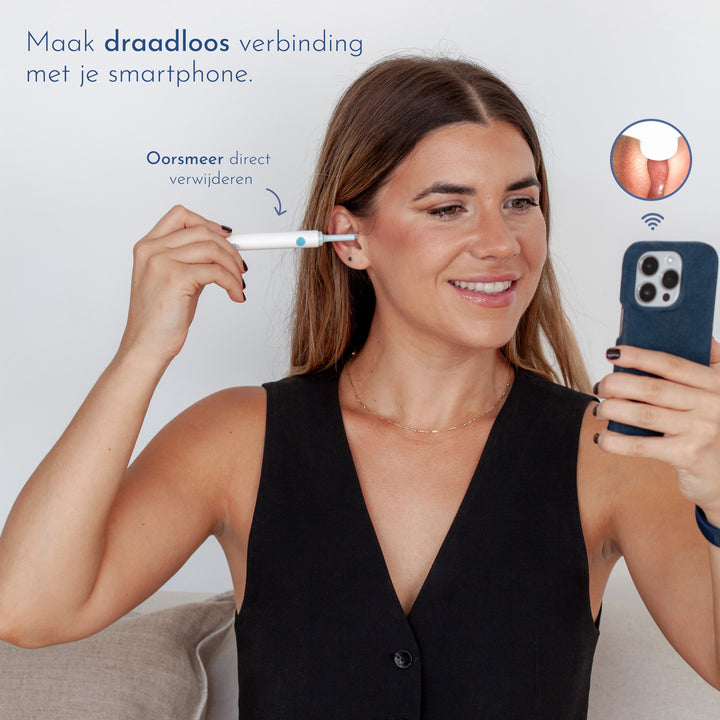 Jouw Slimme Oorverzorgingsmaatje met Camera - OorSpa™